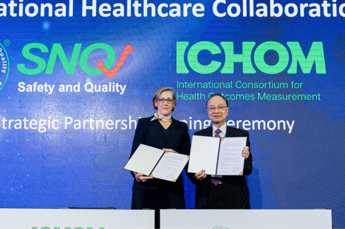 Snq 台灣SNQ認證躍上國際 攜手ICHOM引領亞太醫療品質 | SNQ 國家品質標章 (Symbol of national Quality)